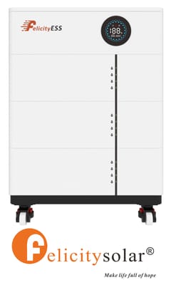 Felicity: Zestaw Bateria FLS48100SG2-4 20.48kWh 100Ah (niskonapięciowy)