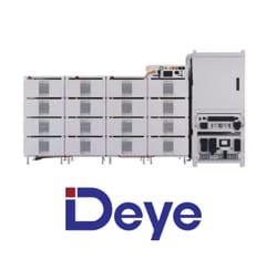 DEYE BOS-B-PRO-A3 257.28kWh: BOS-B-PACK16+PDU-A+SUN-125K-PCSL01HP3+MPPT-L01-EU-AM8+STS500L