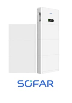 Zestaw: SOFAR PowerAll Inwerter hybrydowy ESI 12K-T1 3F 3xMPPT + Magazyn energii Sofar 30.72kWh BTS