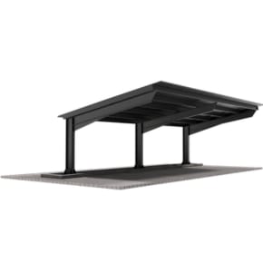 Carport L1 z konstrukcją pod PV