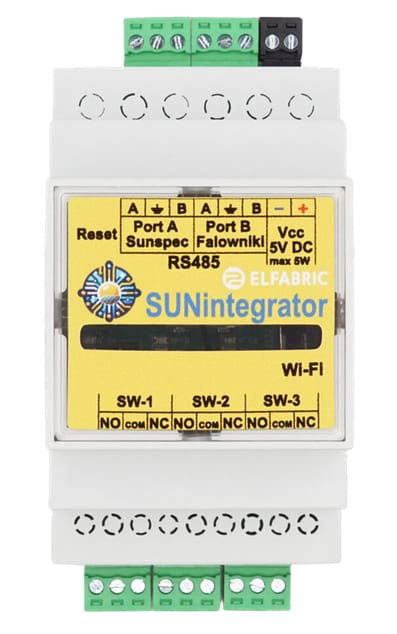 Elfabric SUNintegrator - Integrator PV