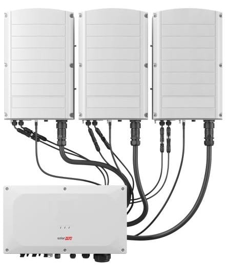 SolarEdge SE100K 3-fazowy zestaw (1*SE100K-RW00IBNM4 + 3*SESUK-RW00INNN4)