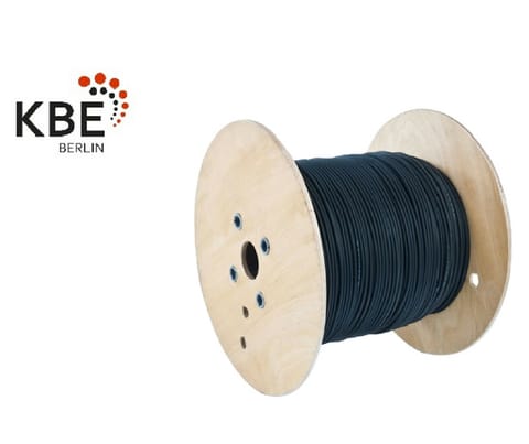 KBE Czarny Kabel solarny 10mm2 DB+EN 50618(H1Z2Z2-K)and IEC 62930(IEC 131)