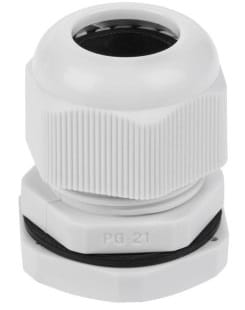 Dławik kablowy 13-18MM IP68 PA66 Szary PG- 21