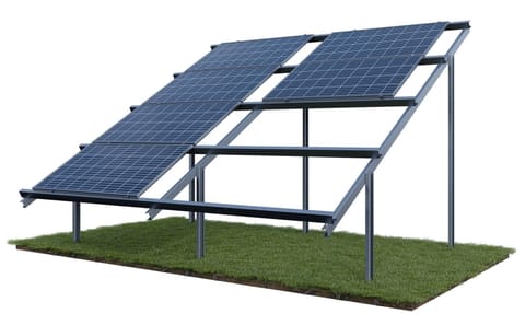 KONSTRUKCJA DH4 DWUPODPOROWA GRUNTOWA  (L<1800 / W<1135) dla PV BIFACIAL