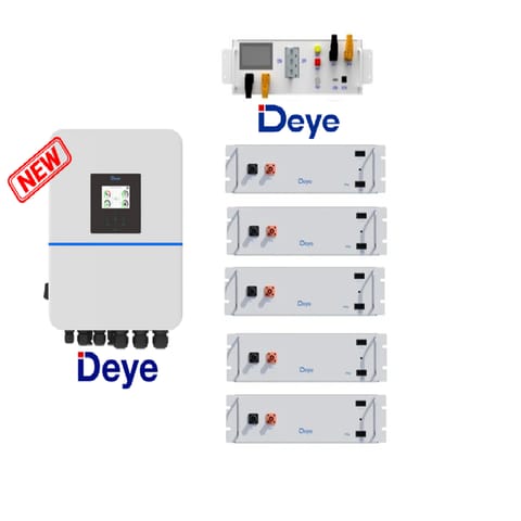DEYE: Zestaw  Inwerter hybrydowy SUN-12K-SG01HP3 + Bateria BOS-G PRO 25,6kWh + Jednostka sterująca PDU-2  (wysokonapięciowy