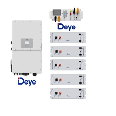 DEYE: Zestaw  Inwerter hybrydowy SUN-15K-SG01HP3 + Bateria BOS-G PRO 25,6kWh + Jednostka sterująca PDU-2 (wysokonapięciowy)