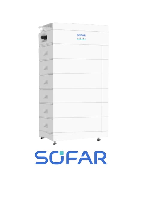 SOFAR Zestaw CBS5000-H6 30.72kWh + moduł sterujący + podstawa (wysokonapięciowy)