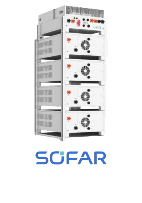 SOFAR Zestaw CBS8000-H4 64kWh + moduł sterujący (wysokonapięciowy)
