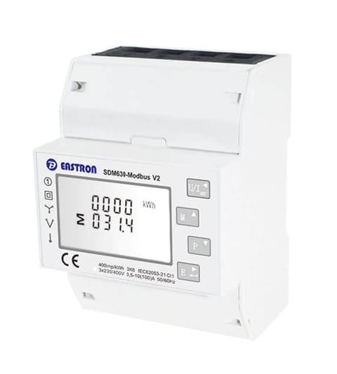 Eastron Licznik SDM 630 MCT 3-fazowy z przekładnikami